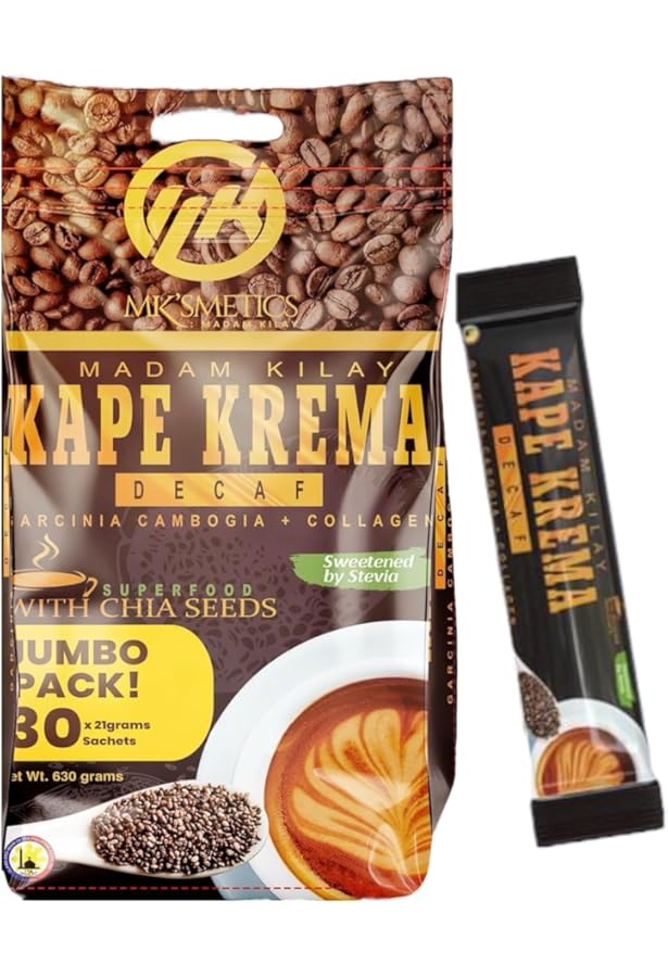 Amazon.com : Generic Jumbo Pack Coffee Mix by Madam Kilay, 30